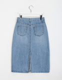 Torito Washing Denim Long Skirt