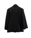 Pinble Stripe Pocket Wrap Jacket