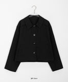 Hipna collar button short coat