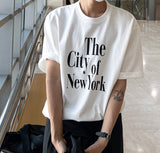 NEWYORK City Washing Short Sleeve