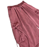 Side rope pig Bermuda cargo pants