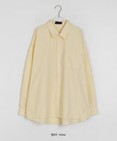 [unisex] Nelka Color Oxford Over Shirt