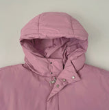 Matte Hood High-Neck Short Padding