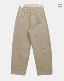 Bena Straight Cotton Pants
