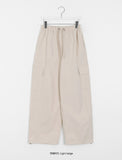 Anki banding string wide cargo pants