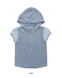 MESH HOOD HALF T