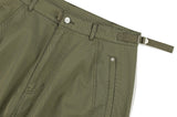 BIKER WASHED WIDE PANTS