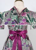 Moritz Jacquard Flared One Piece