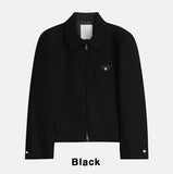 Sio Tweed Crop Wool Jacket