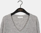 [Wool20] Funb Button V-Neck Wool Knit