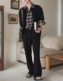 Met Bocashi Bellbottom Wide Slacks