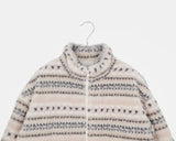 Drin Nordic Fluffy Overfit Fleece Zip-up