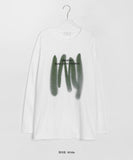 [unisex] Hende Printing Over Long Sleeve Tee