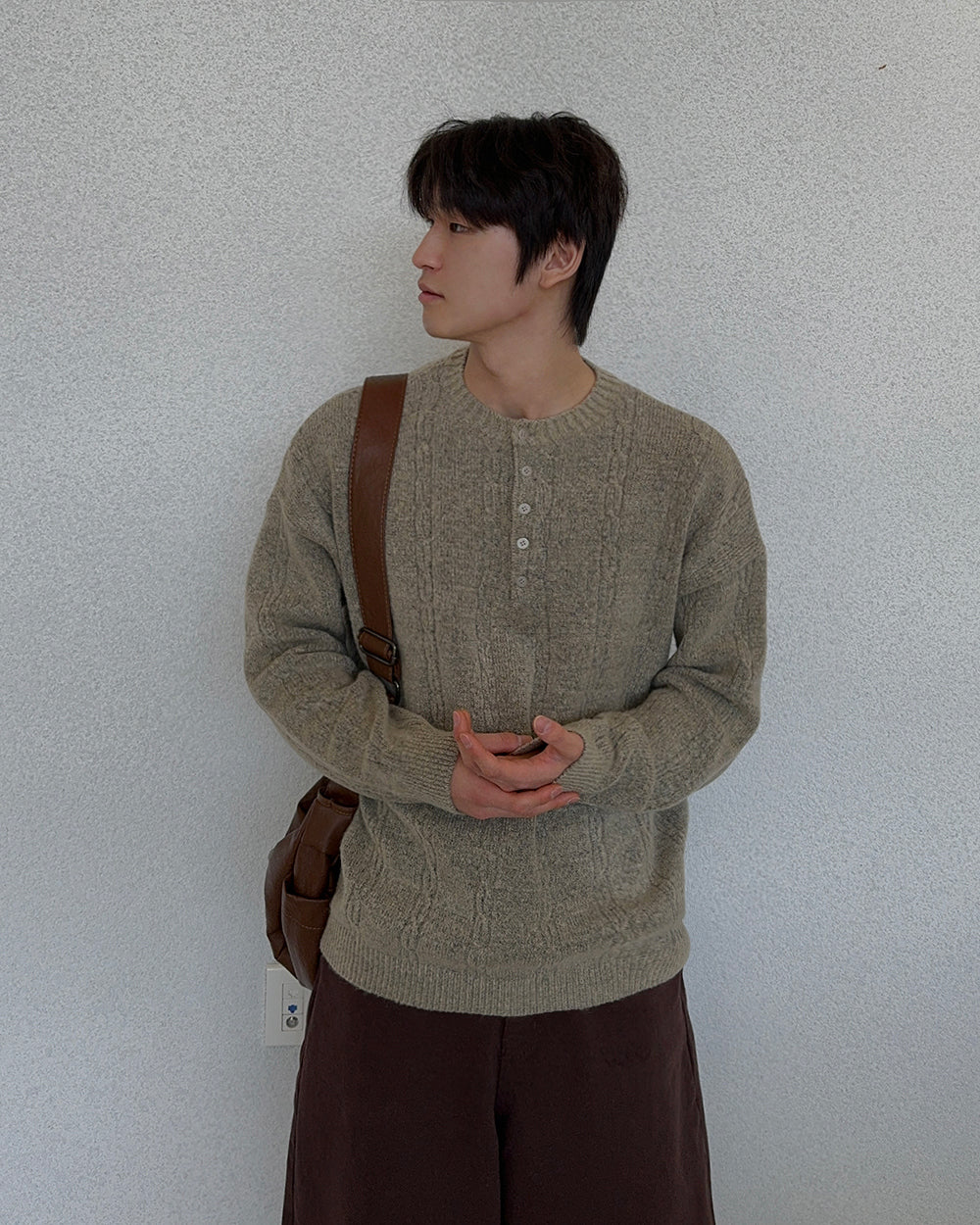 【SCENERITY】Palbo round knit SCENERITY (シナリティ) - パルボラウンドニット / Palbo round