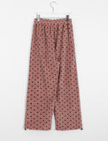 Mokuna Banding String Heart Corduroy Pants