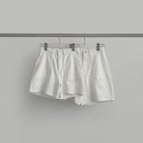 Patch Point Elbow Length Bermuda Half Cotton Shorts