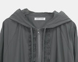 [MADE] Lunin Frill String Hooded Windbreaker Jacket