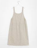 Comni Flower Corduroy Suspenders Long One Piece