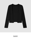 Soda Slim Open Cardigan