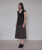 Asymmetrical Bermuda Shorts
