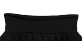 Light Unbalance Tiered Mini Skirt