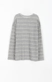 [unisex] Chels Summer Linen Vintage Over Long Sleeve Tee