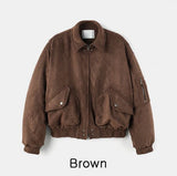 Romu Rivet Suede Flight Jumper