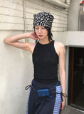 FLOWER APPLIQUE SLEEVELESS