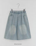 Entillo Track Denim Bermuda Pants