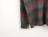 [UNISEX Wool 20] Tums Gradation Stripe Mohair Knit