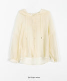 Metten See-Through Hood Boxy Shirt