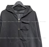 Pigment Multi-Pocket Two-Way Hooded Zip-Up