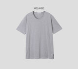 Dutz Layered U-Neck Short Sleeve T-shirt