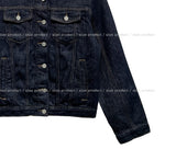 Pose No Collar Non-Fade Denim Jacket