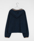 [BAONHAUS] Carodie Dot Hood Cardigan