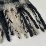 Soft Check Balaclava Muffler