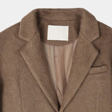 Brulee Wool Over Blazer