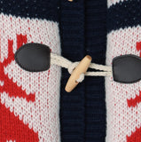 Bedin Nordic Toggle Knit Cardigan