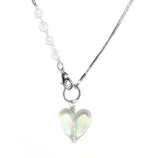 Tee Heart Ball Necklace