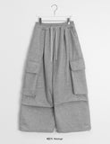 [unisex] Kodeni Banding String Brushed Big Cargo Pants