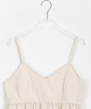 Yoshu Pintuck Layered Bustier Sleeveless