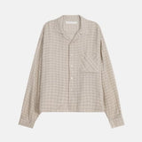Believer Linen Check Long Sleeve Shirt