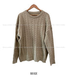Cord Cable Round Knit