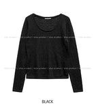 Hug Basic Standard U-Neck Knit