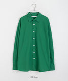 [unisex] Ningpo Color Plain Over Shirt