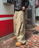 God Two Pin Tuck Two Way Chino Pants