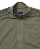 Lace Trimming Raglan Track Jacket