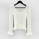 Vuan Fringe Cardigan