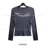 Way Angel Lettering Long Sleeve