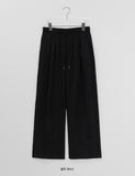 [unisex] Portilme Cool Banding Wide Slacks
